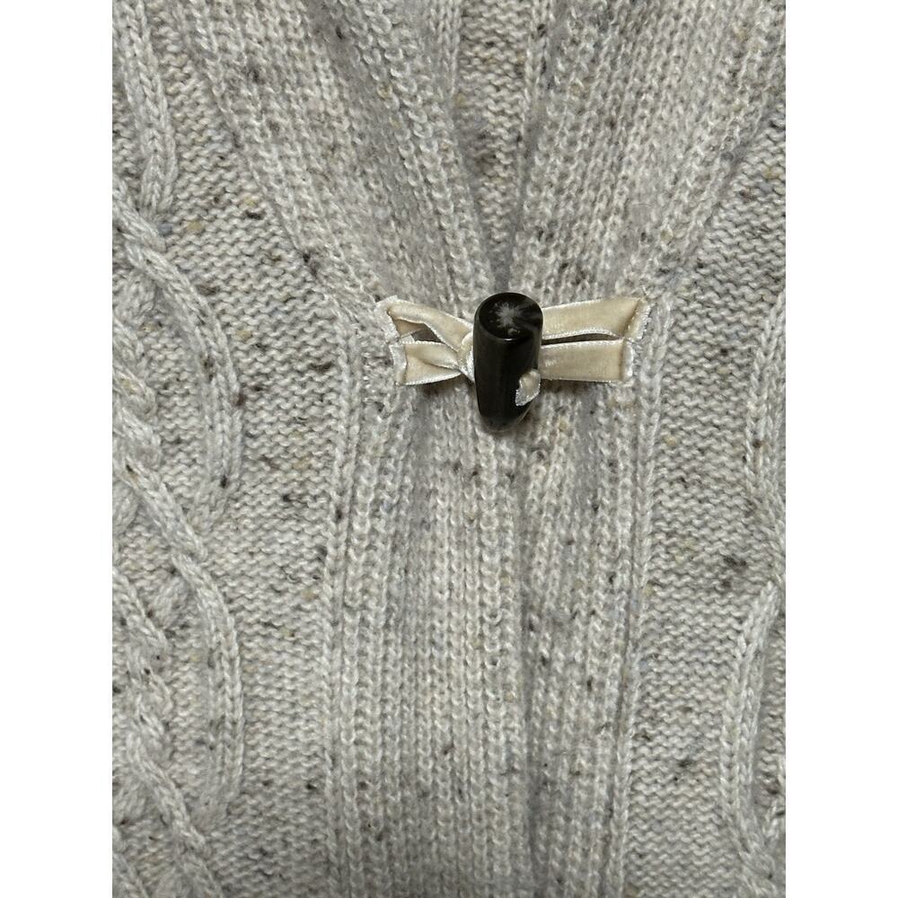 Coldwater Creek Womens Sweater Extra Large Cardigan Wool Blend Toggle Grandma - Picture 2 of 7
